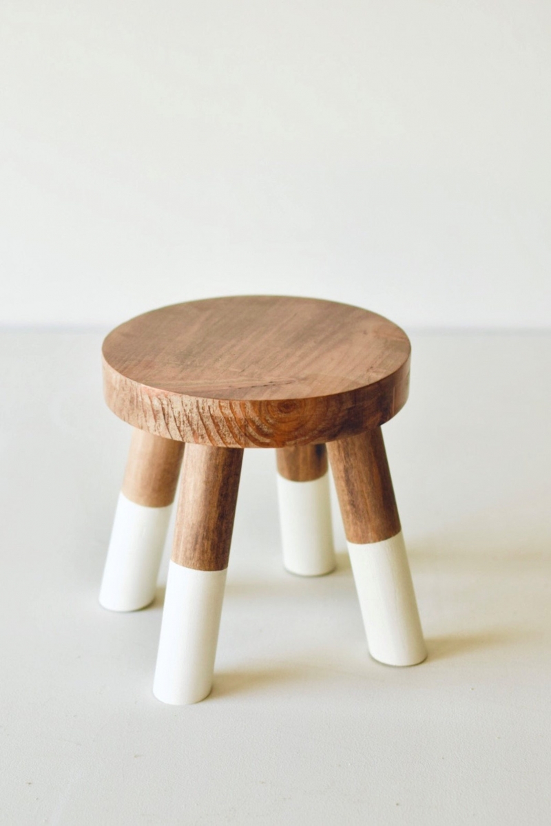 Comprehensive Guide To Set Up The Perfect Montessori Nursery   Wooden Stool 